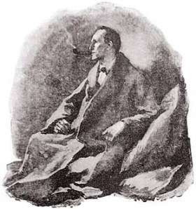 Sherlock Holmes as illustrated by Sidney Paget